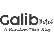 Galib Notes Logo