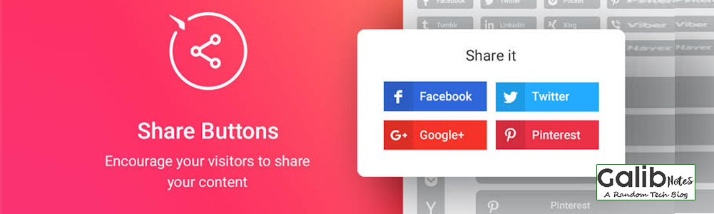 Best Plugin For Blogging Share Buttons